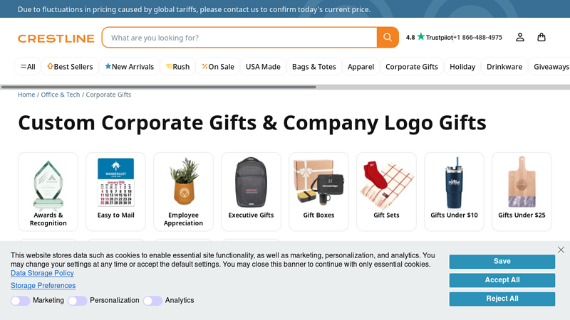 Custom Corporate Gifts & Company Logo Gifts
