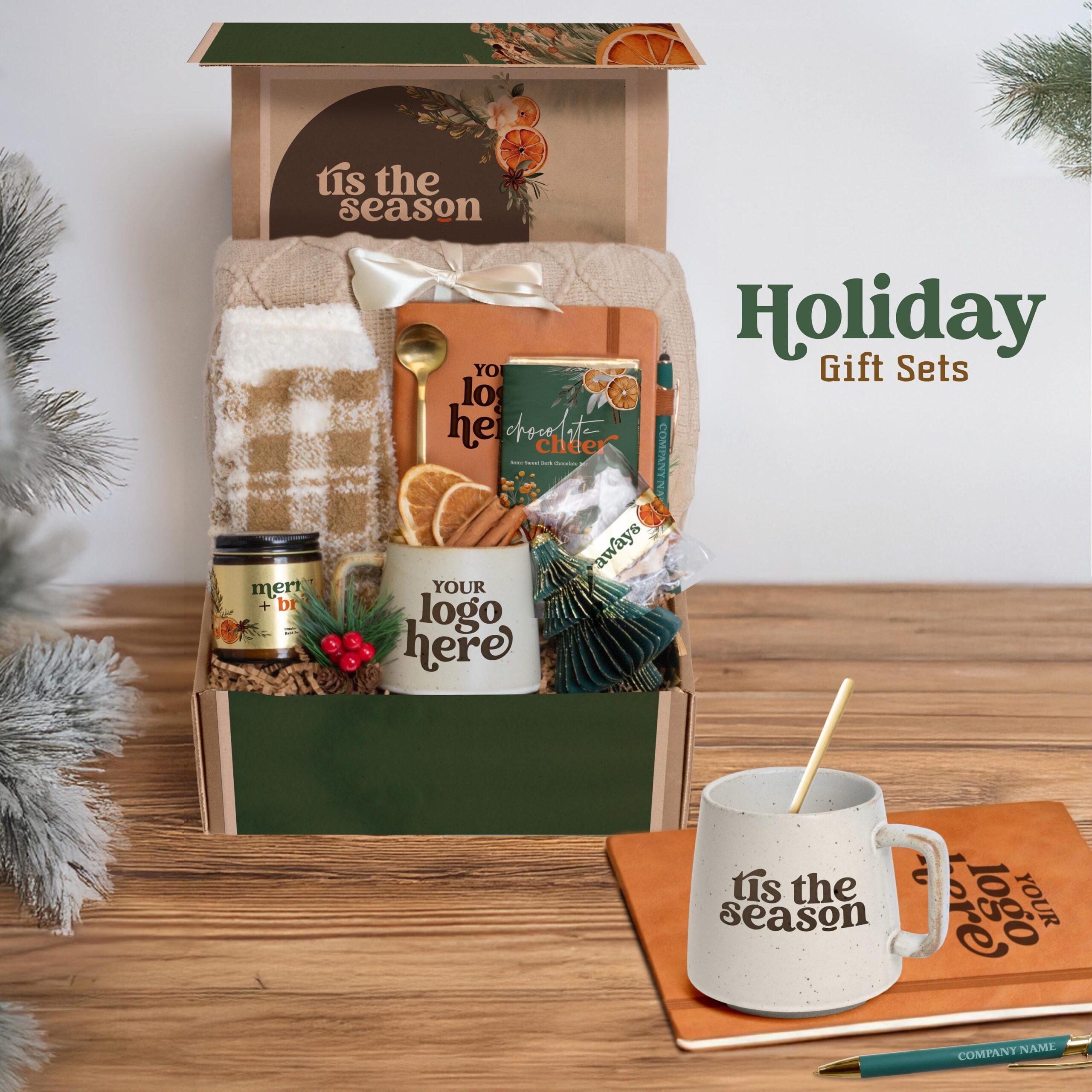 Custom Corporate Gifts & Logo Gift Baskets