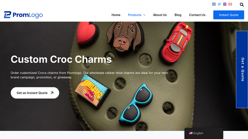 Custom Croc Charms Manufacturer in China