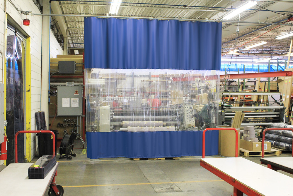 Custom Curtain Divider Walls