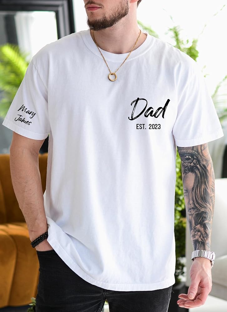 Custom Dad to Be Shirts custom t-shirts