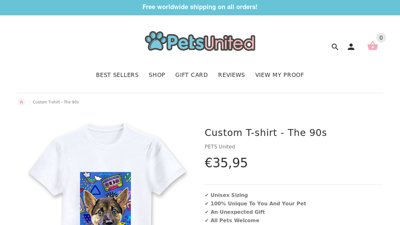 Custom Dog T custom t-shirts