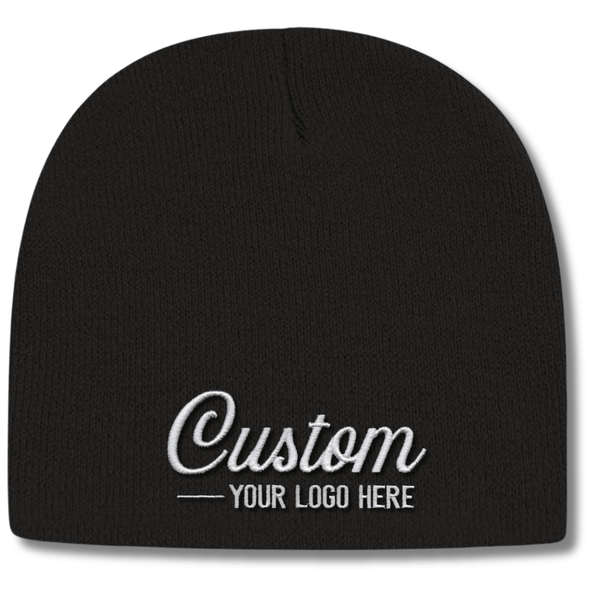 Custom Embroidered Beanies with Logo
