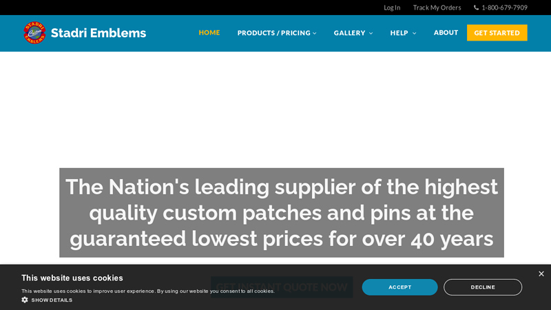 Custom Embroidered Patches by Stadri Emblems