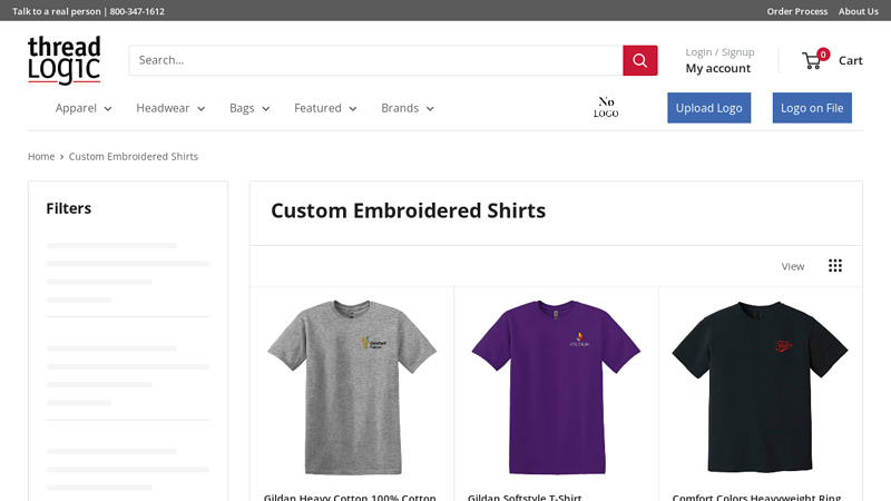 Custom Embroidered T custom t-shirts