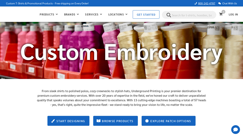 Custom Embroidery custom t-shirts