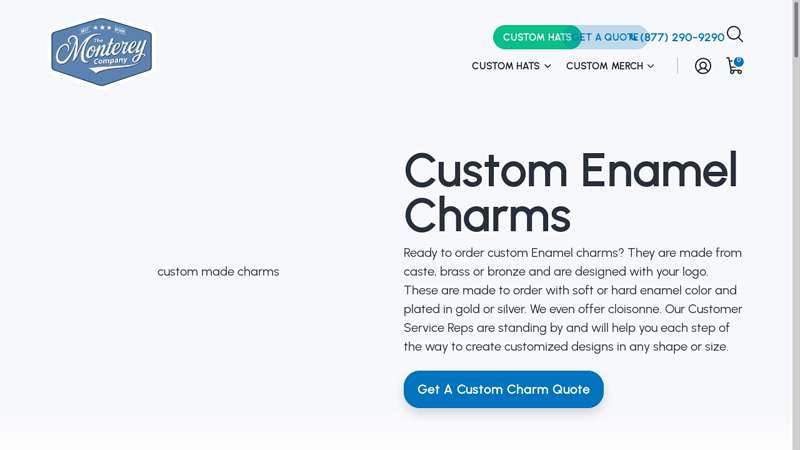 Custom Enamel Charms