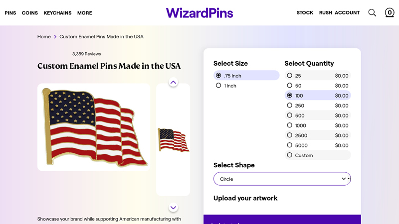 Custom Enamel Pins Made in the USA