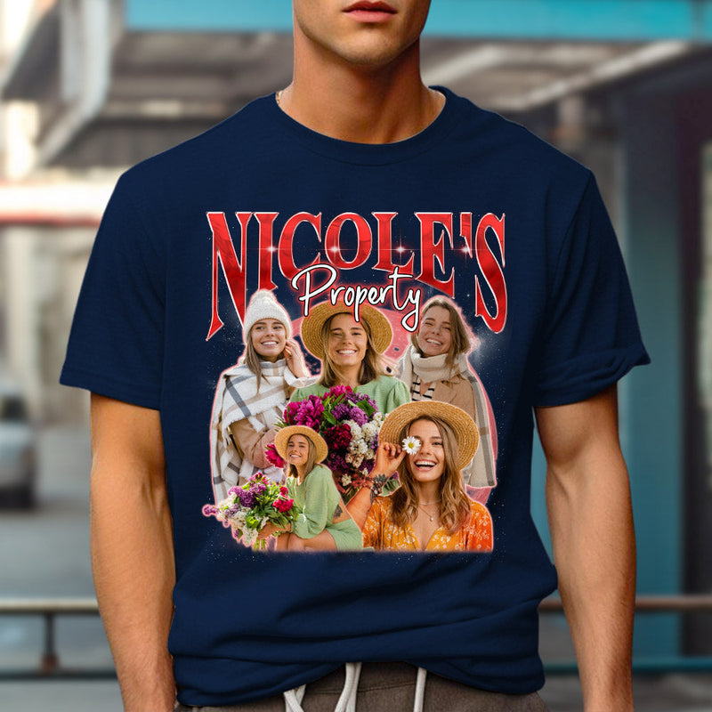 Custom Face Vintage Version 1 custom t-shirts