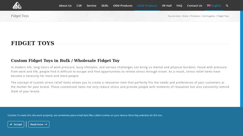 Custom Fidget Toys Maker