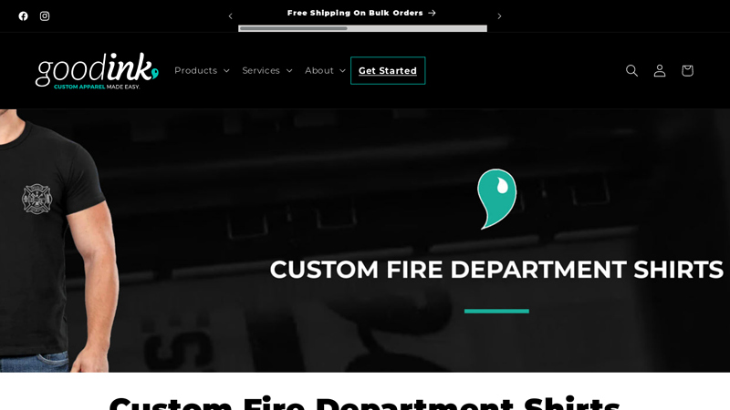 Custom Fire Department Shirts custom t-shirts