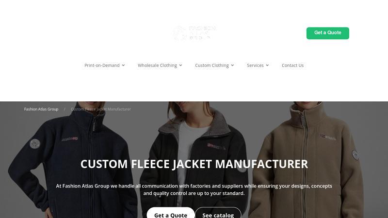Custom Fleece Jacket Manufacturer