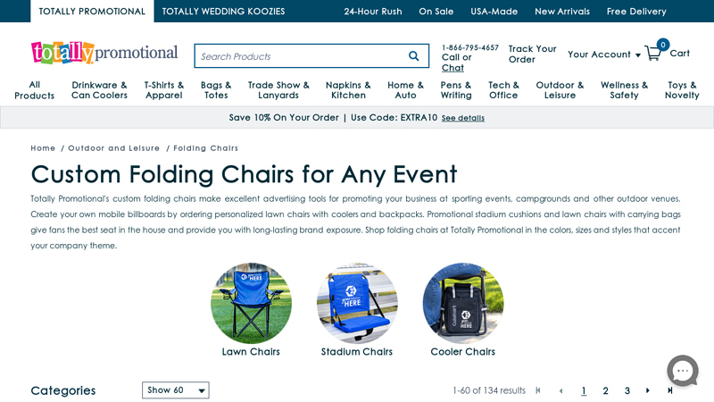 Custom Folding Chairs - Personalized & Durable