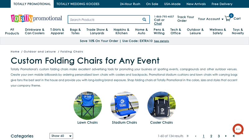 Custom Folding Chairs - Personalized & Durable