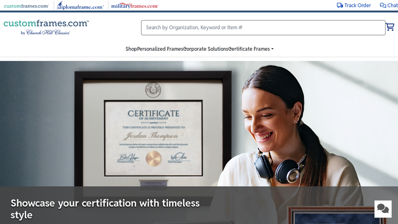 Custom Frames for Certificates, Photos, and Recognition Awards ...