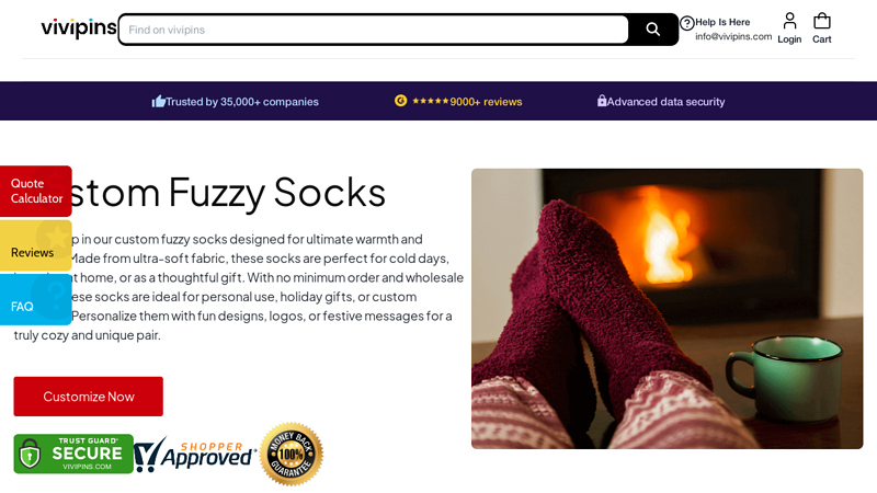 Custom Fuzzy Socks