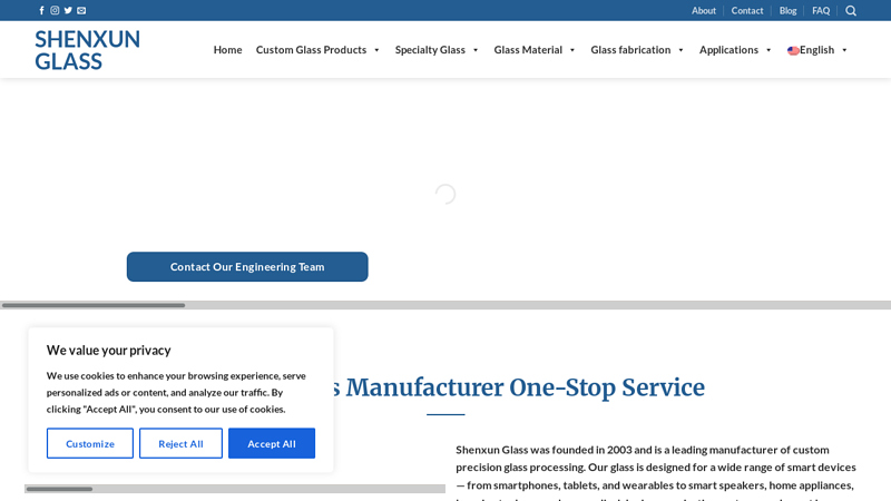 Custom Glass Manufacturer