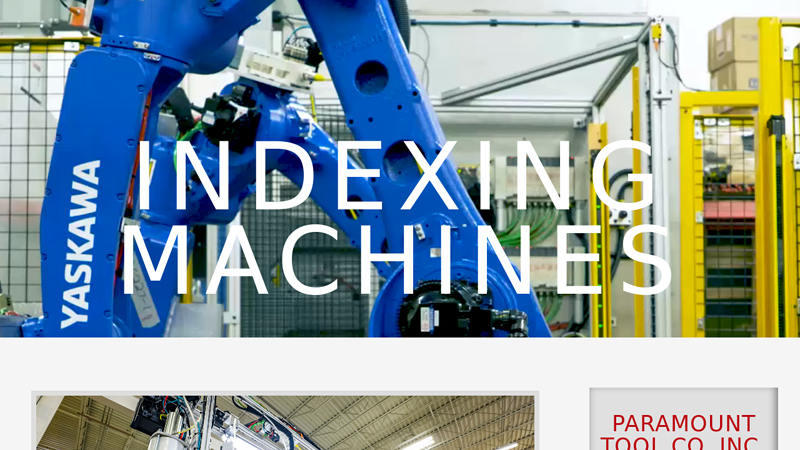 Custom Indexing Machine Company in Holland, MI