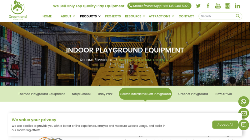 Custom Indoor Playground Equipment Manufacturer