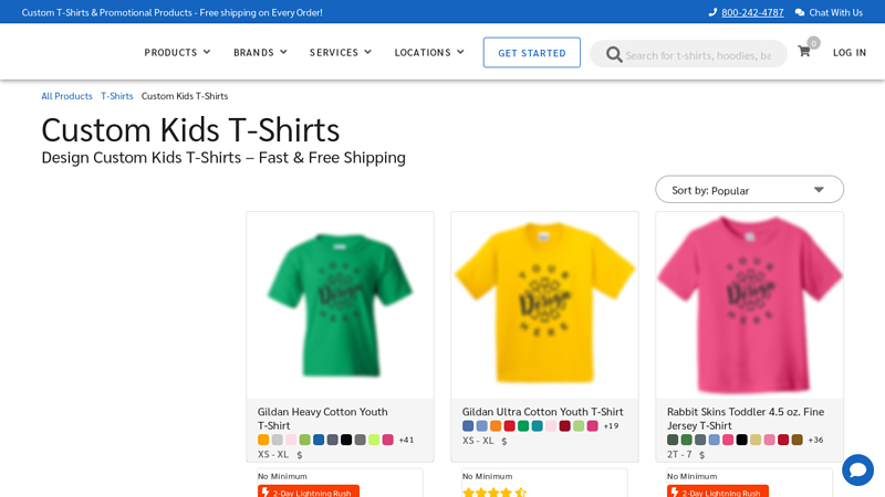 Custom Kids T-Shirts custom t-shirts