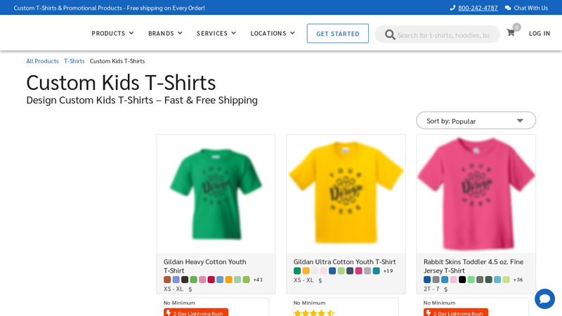 Custom Kids T-Shirts custom t-shirts