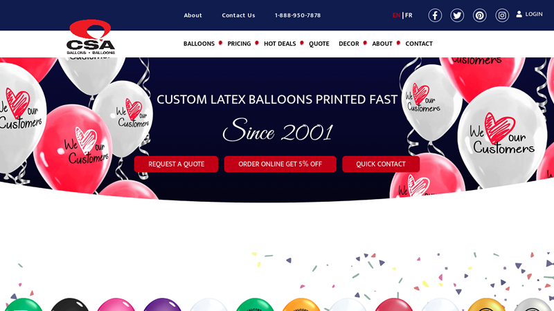 Custom Latex Balloons