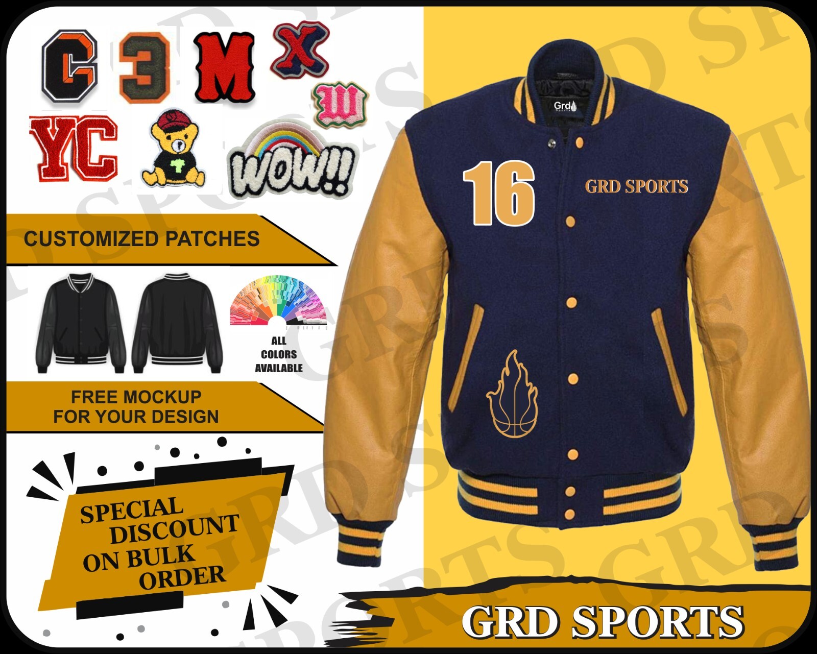 Custom Letterman Jackets & Varsity Jackets