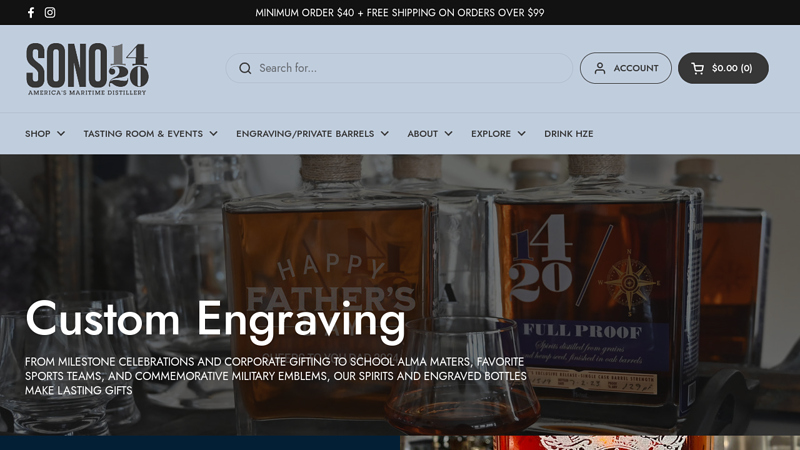 Custom Liquor Bottle in CT