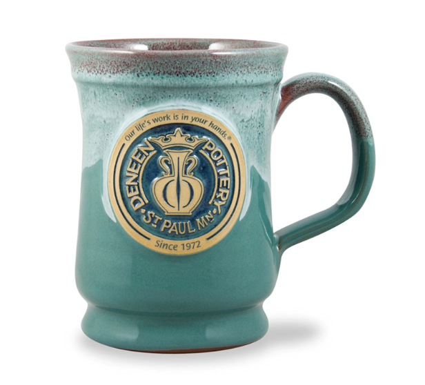 Custom Logo Coffee Mugs & Handmade Stoneware by Deneen ...