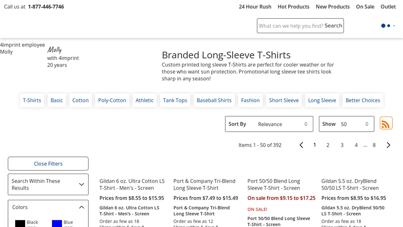 Custom Long custom t-shirts