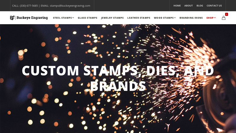 Custom Makers Mark Stamps, Dies, & Branding Irons