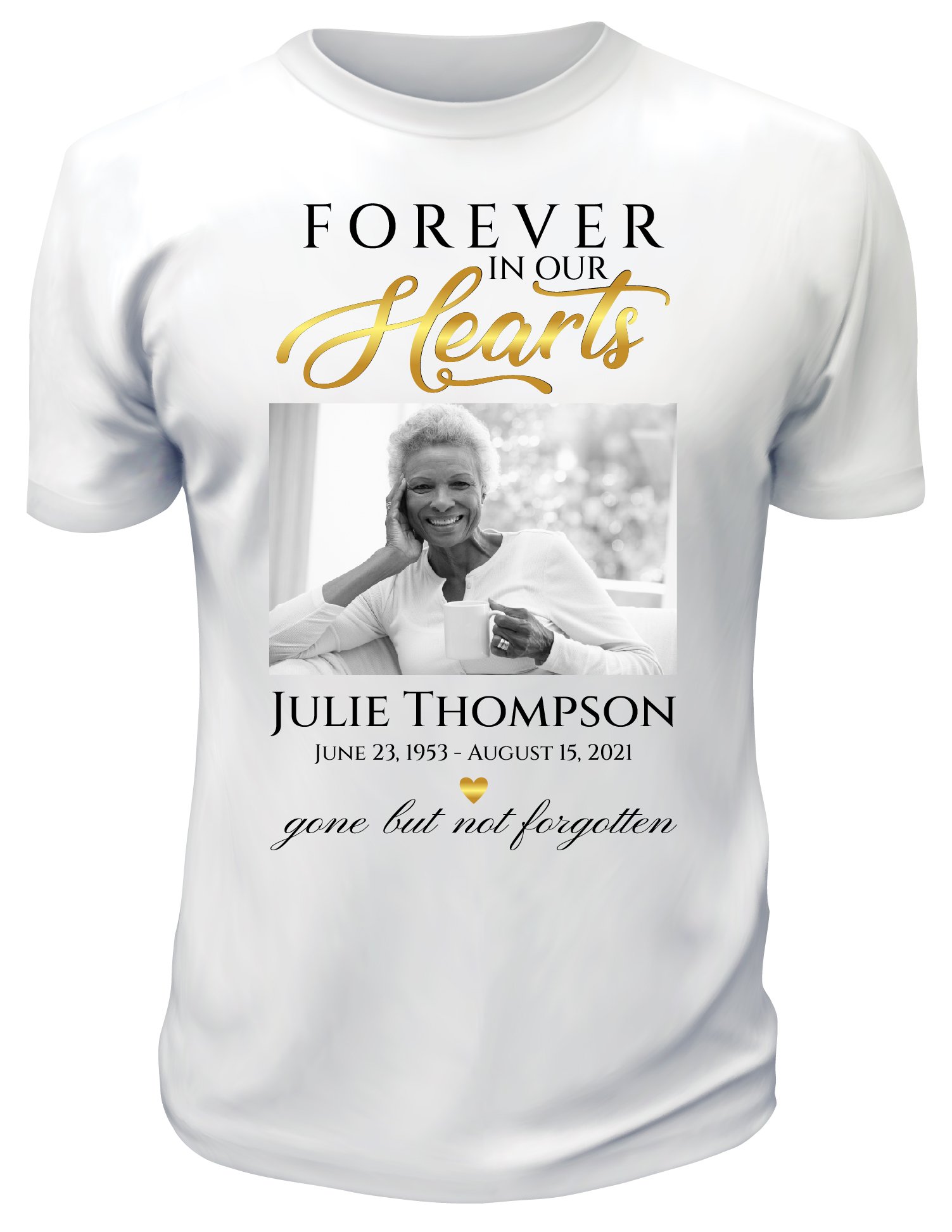 Custom Memorial Shirts custom t-shirts