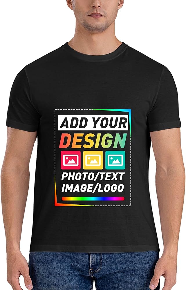 Custom Men's T custom t-shirts
