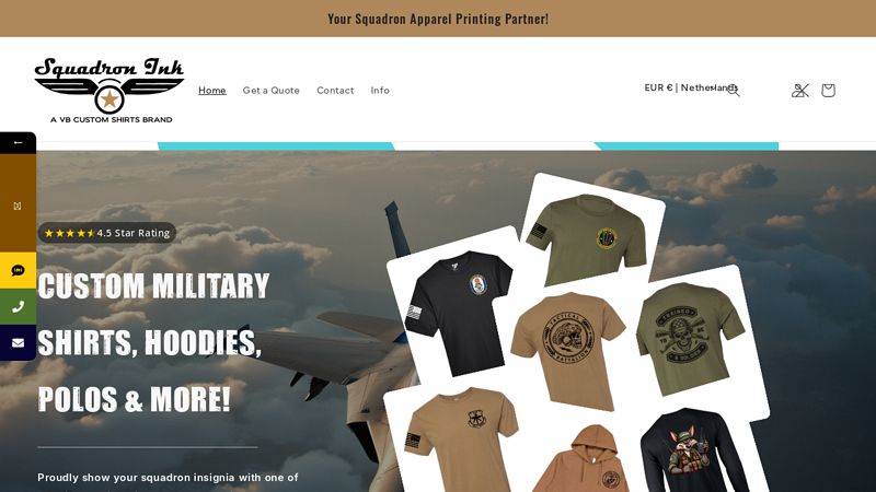 Custom military shirts custom t-shirts