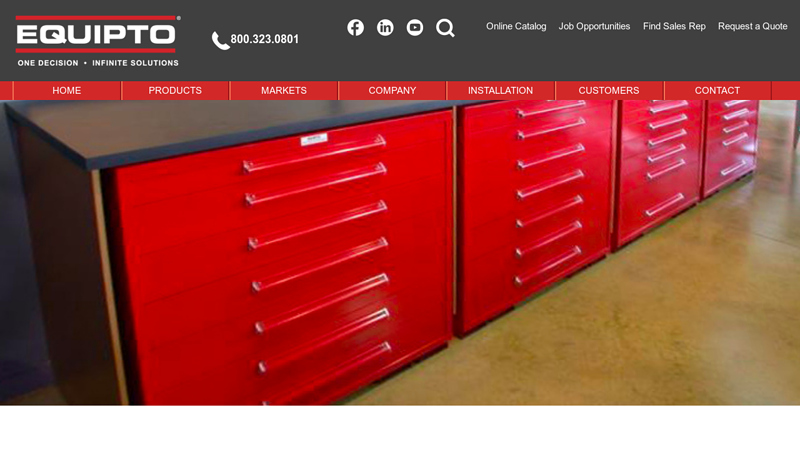 Custom Modular Drawer Cabinets