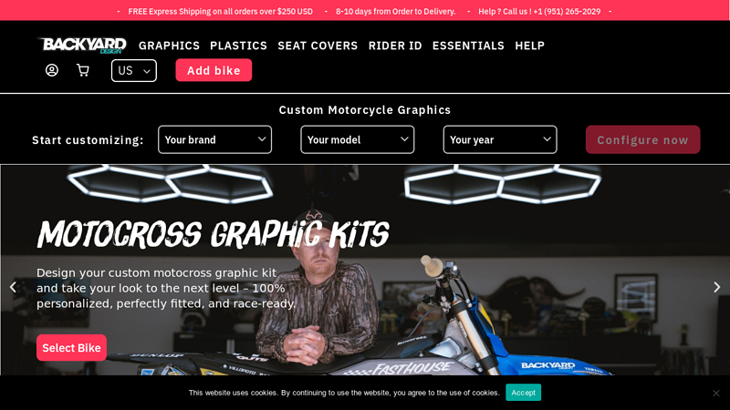 Custom Motocross & Dirt Bike Graphics
