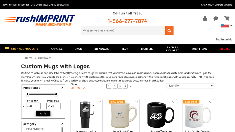 Custom Mugs in Bulk: Metal & Ceramic Mugs