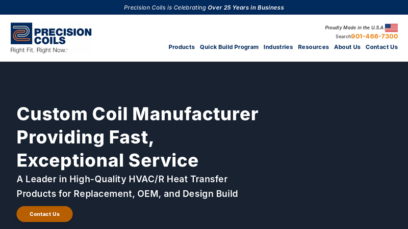 Custom & OEM HVAC Coils