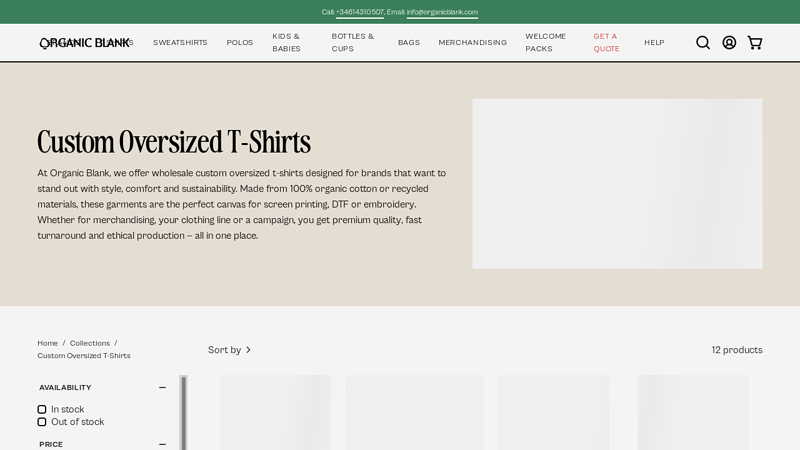 Custom Oversized T-Shirts custom t-shirts