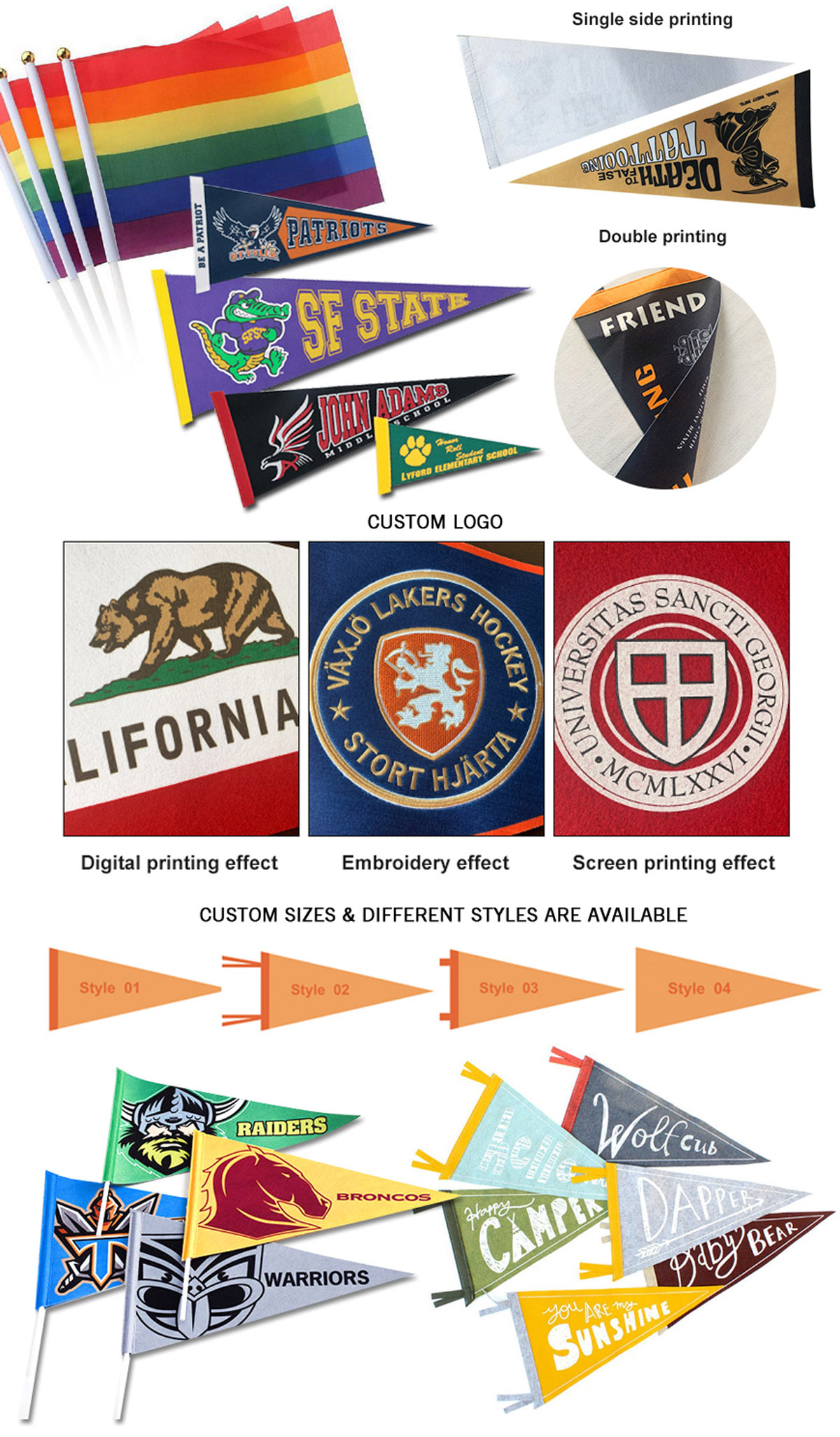 Custom Pennants & Burgees