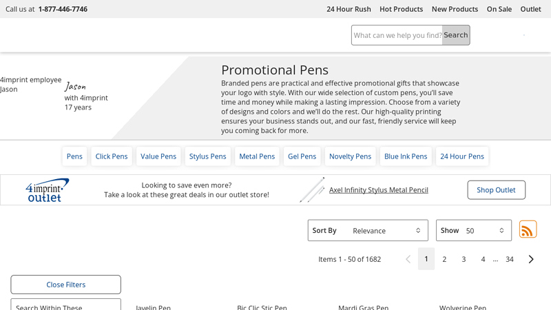 Custom Pens with Logo