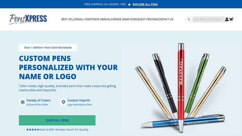 Custom Pens with Logo: Promotional Pens