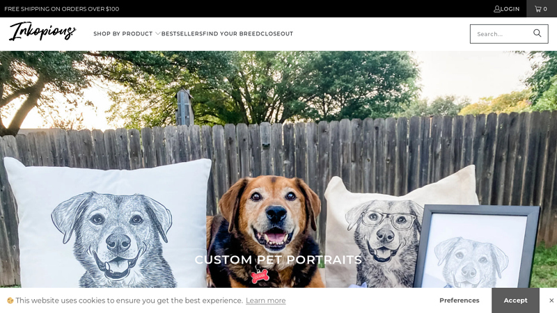 Custom Pet Portraits for Apparel custom t-shirts