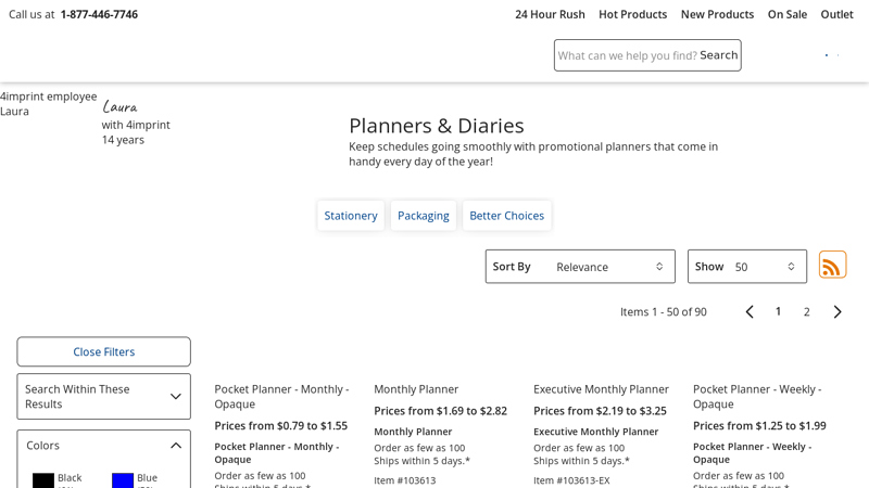 Custom Planners and Promotional Diaries