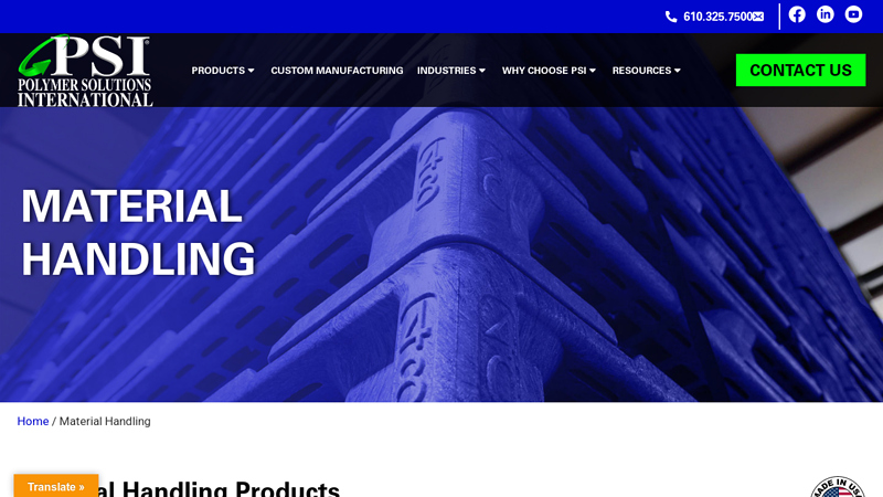 Custom Plastic Pallet Manufacturer & Supplier