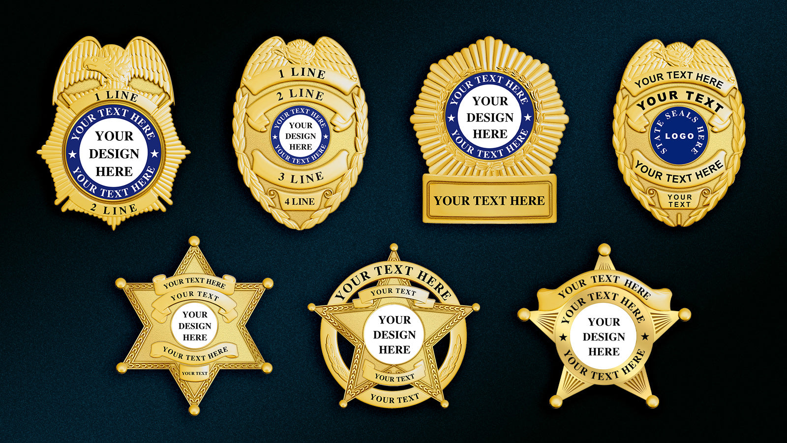Custom Police Badges