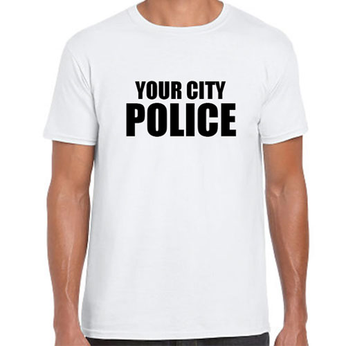 Custom Police Shirts custom t-shirts