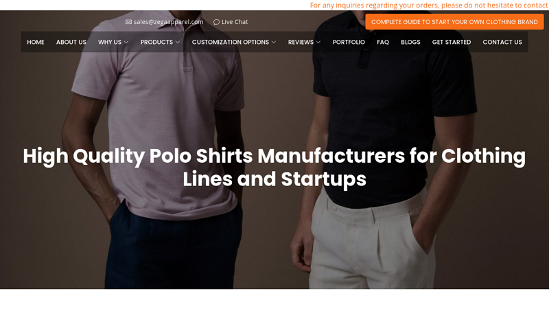 Custom Polo Shirt Manufacturers for Boutiques