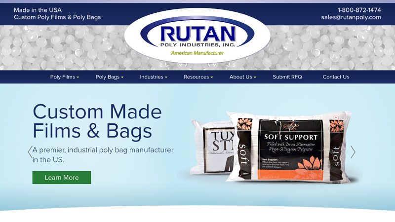 Custom Poly Bags Manufacturer & Poly Film Manufacturer in NJ