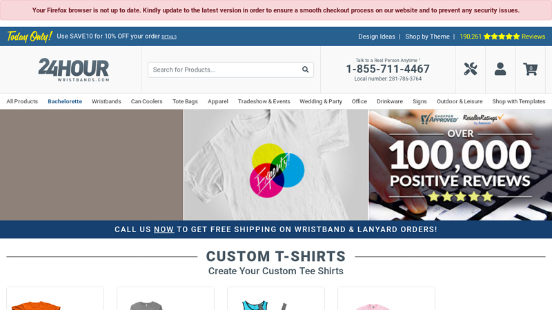 Custom Print Shop custom t-shirts
